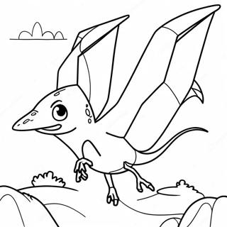 Pteranodon Pages À Colorier