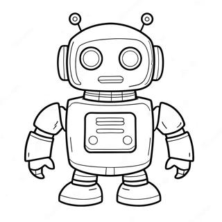 Page A Colorier Robot Pj 59823-47339