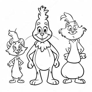 Page A Colorier Des Personnages Joyeux De Whoville 6091-4850