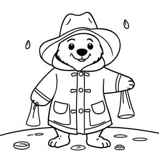 Paddington Pages À Colorier