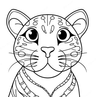 Ocelot Pages À Colorier