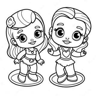 Page A Colorier Des Poupees Baby Bratz 61963-49027