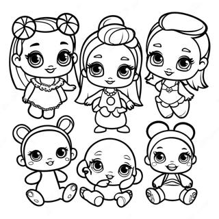 Page A Colorier Des Poupees Baby Bratz 61963-49028