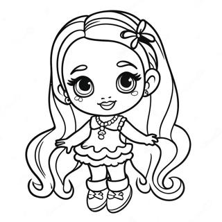 Page A Colorier De Mode Baby Bratz Mignonne 61964-49033