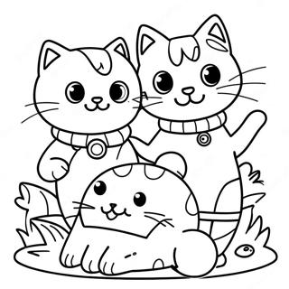 Kid-E-Cats Pages À Colorier