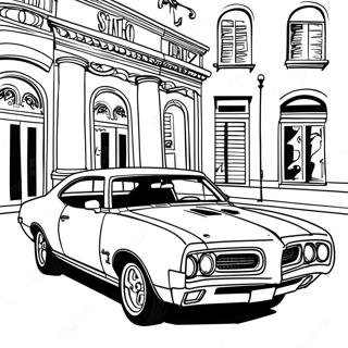 Pontiac Gto Pages À Colorier