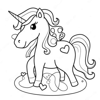 Page A Colorier De Friandises Magiques De Licorne 62564-49512