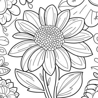 Page A Colorier De Fleur De Chrysantheme 63133-49958