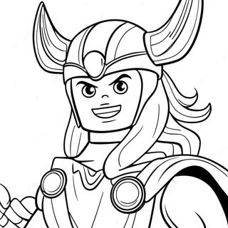 Page A Colorier De Lego Thor 64033-50661