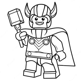 Page A Colorier De Lego Thor 64033-50662