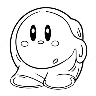 Kirby De Glace Pages À Colorier