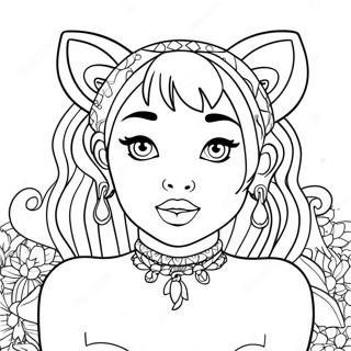 Page A Colorier Doja Cat 66063-52283