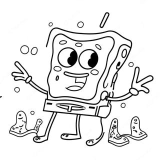 Page A Colorier De Spongebob Stoner 66494-52622