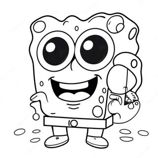 Page A Colorier De Spongebob Detendu Avec Des Lunettes De Soleil 66495-52630