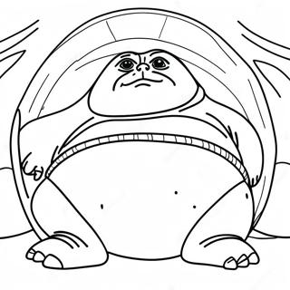 Jabba Le Hutt Pages À Colorier