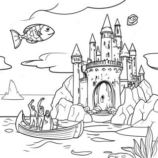 Atlantis L'empire Perdu Pages À Colorier