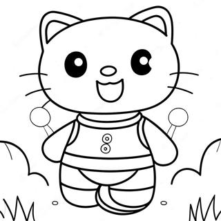 Aventure Hello Kitty Débloquée Pages À Colorier