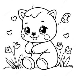 Page A Colorier Danimaux Mignons Que Jaime 69925-55348