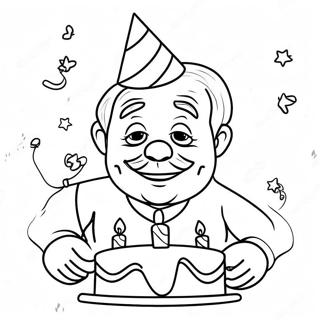 Joyeux Anniversaire Papa Pages À Colorier