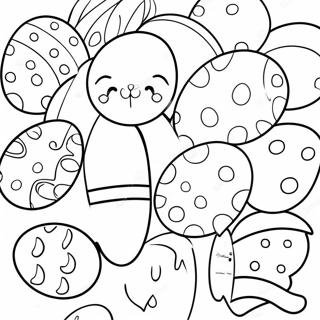 Page A Colorier Des Oeufs De Paques Colores 70735-55994