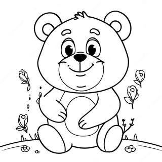 Grumpy Care Bear Pages À Colorier