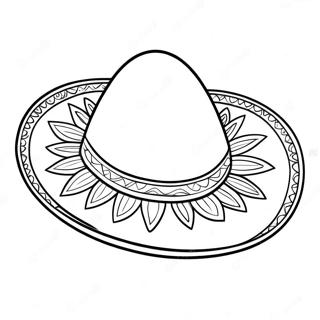 Page A Colorier De Sombrero 70844-56074