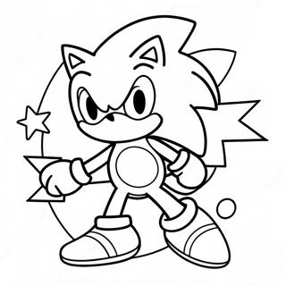 Page A Colorier Des Superstars Sonic 72464-57382