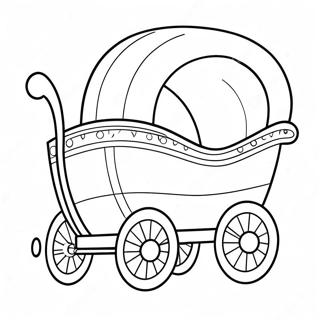 Wagon Pages de Coloriage