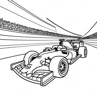 Page A Colorier De La Piste De Course F1 Excitante 7531-6037