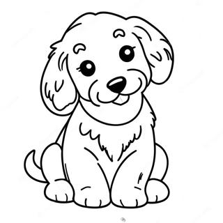 Goldendoodle Pages À Colorier