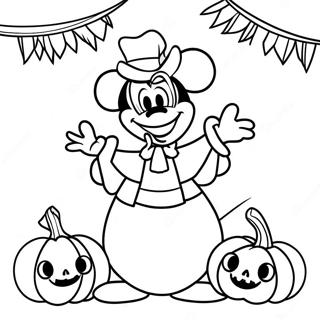 Grand Disney Halloween Pages À Colorier