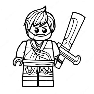 Kai Ninjago Pages À Colorier